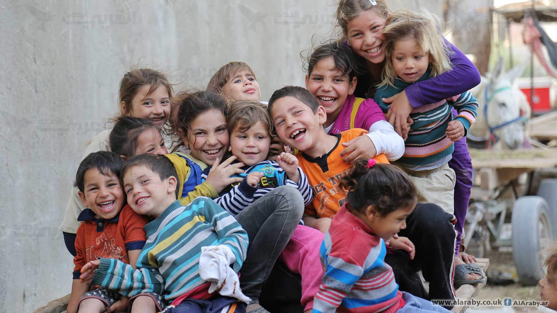 Draw a smile on the faces of the children of Gaza
